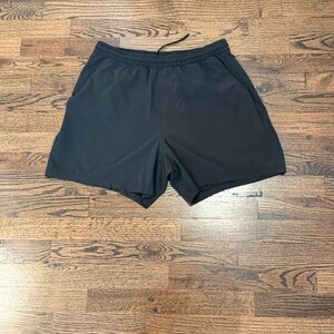 lululemon athletica Men's Black Athletic Shorts